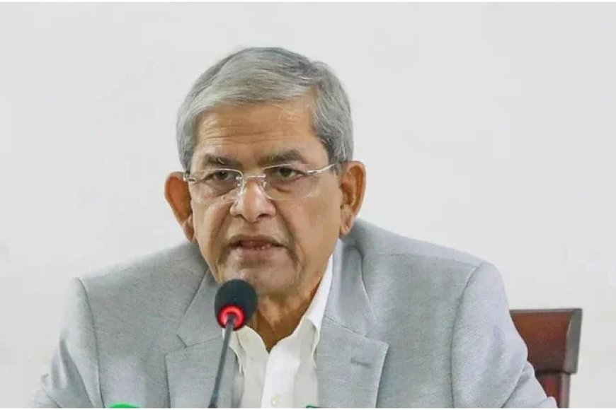 জামায়াতকে আর আমরা মাথায় উঠতে দেব না: মির্জা ফখরুল