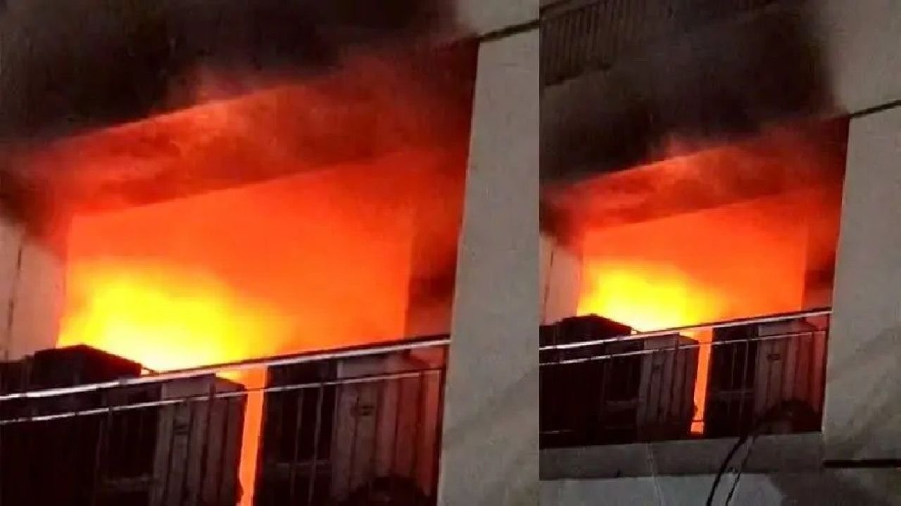 রাজধানীর হাসপাতালে আগুন 