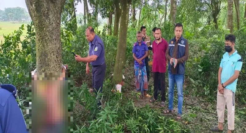 বিচ্ছিন্ন মাথা, গাছে বাধা যুবকের মরদেহ, পরিচয় শনাক্ত