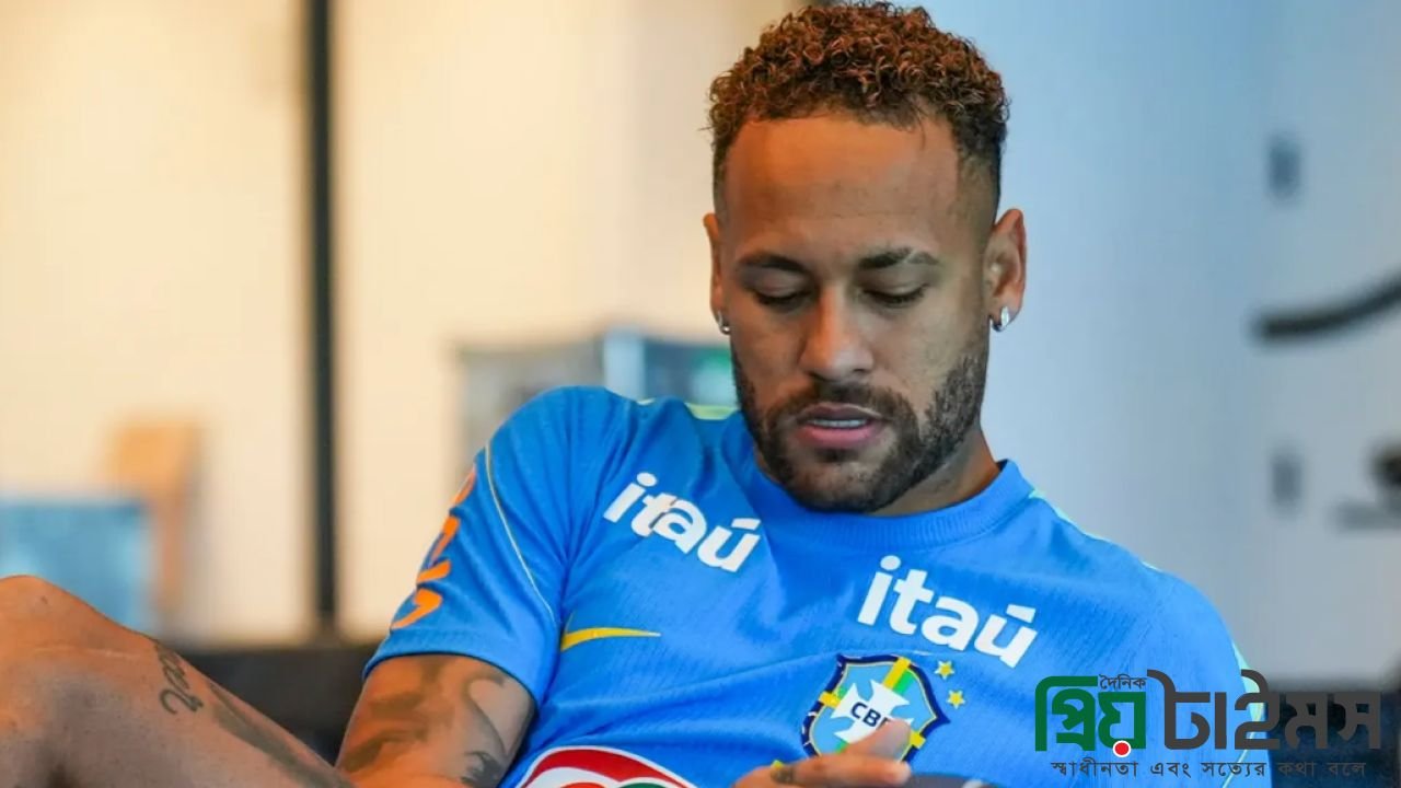 নেইমারকে নিয়ে আরও বড় দুঃসংবাদ পেল ব্রাজিল