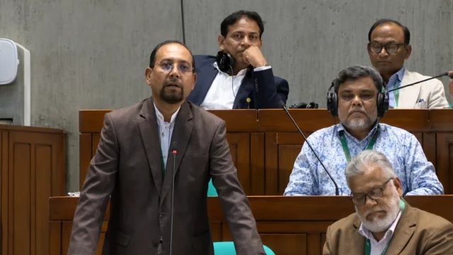 সংসদে জামায়াতের রাজনীতি নিষিদ্ধের দাবি বিএনপি যে এমপির