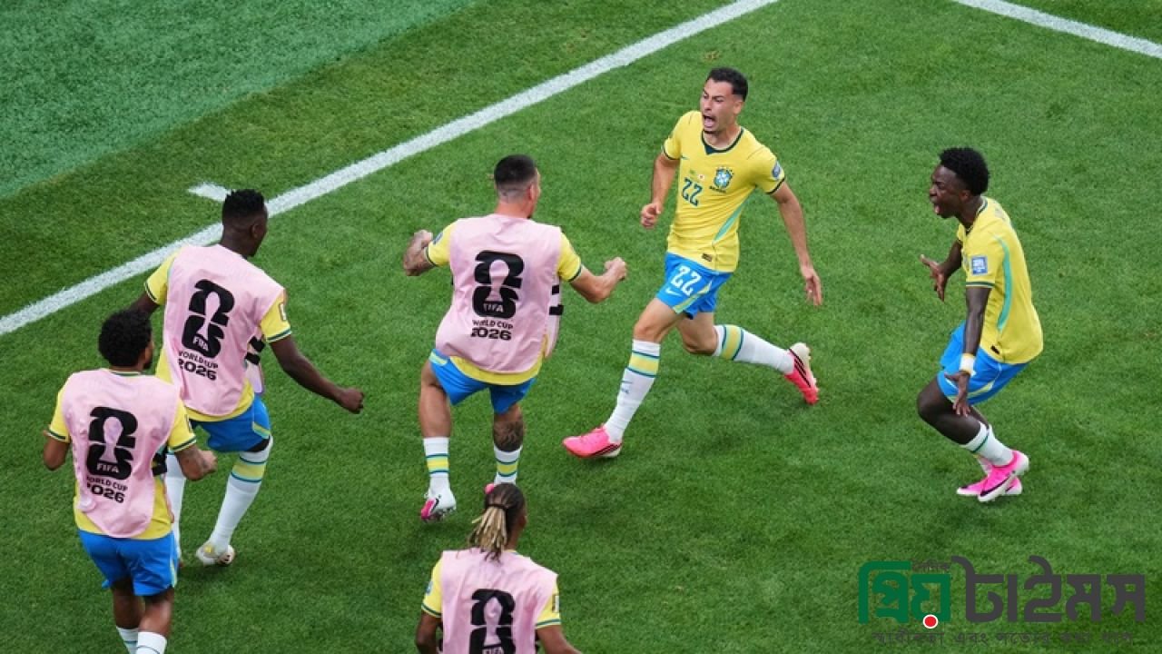 জাপানের দুর্ভেদ্য রক্ষণ ভেদ করে ব্রাজিলের অনবদ্য জয়