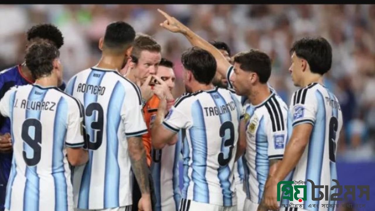 বিশ্বকাপে নিষেধাজ্ঞার শঙ্কায় আর্জেন্টাইন তারকাসহ ১৮ ফুটবলার
