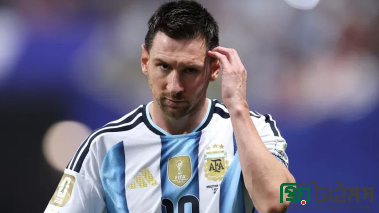 যে কারণে নিষেধাজ্ঞার ঝুঁকিতে মেসি