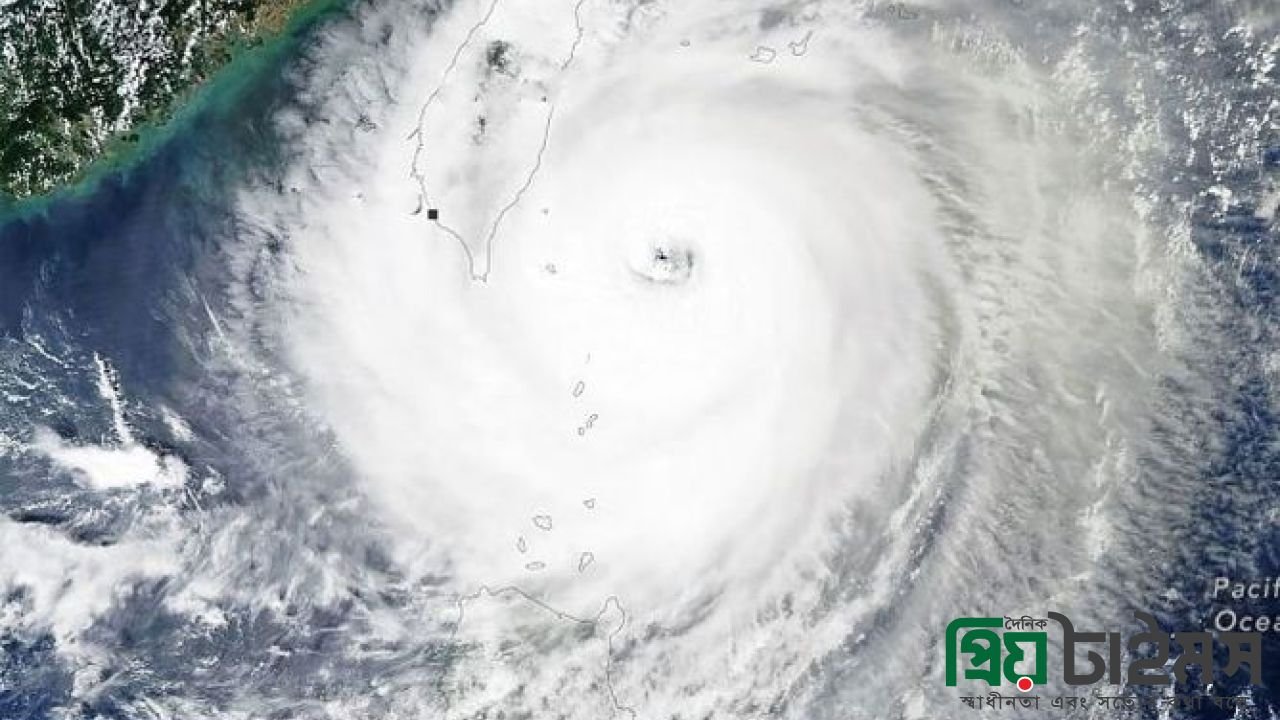 ধেয়ে আসছে  ২০০ কিমি  গতির  তুফান ৪০ বছরের মধ্য সবচেয়ে বড় ঝড়ের মুখে যে  অঞ্চল