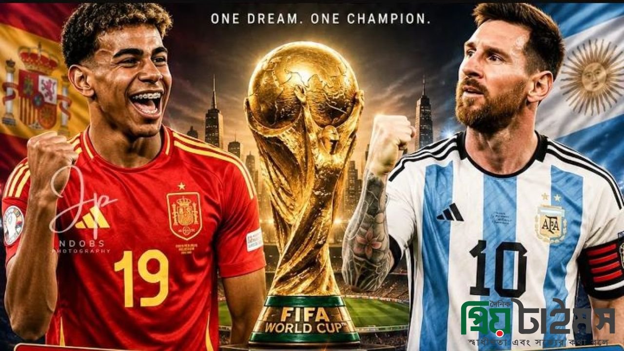 ২০২৬ বিশ্বকাপের শিরোপা জিতবে কোন দল, আগাম জানাল এআই