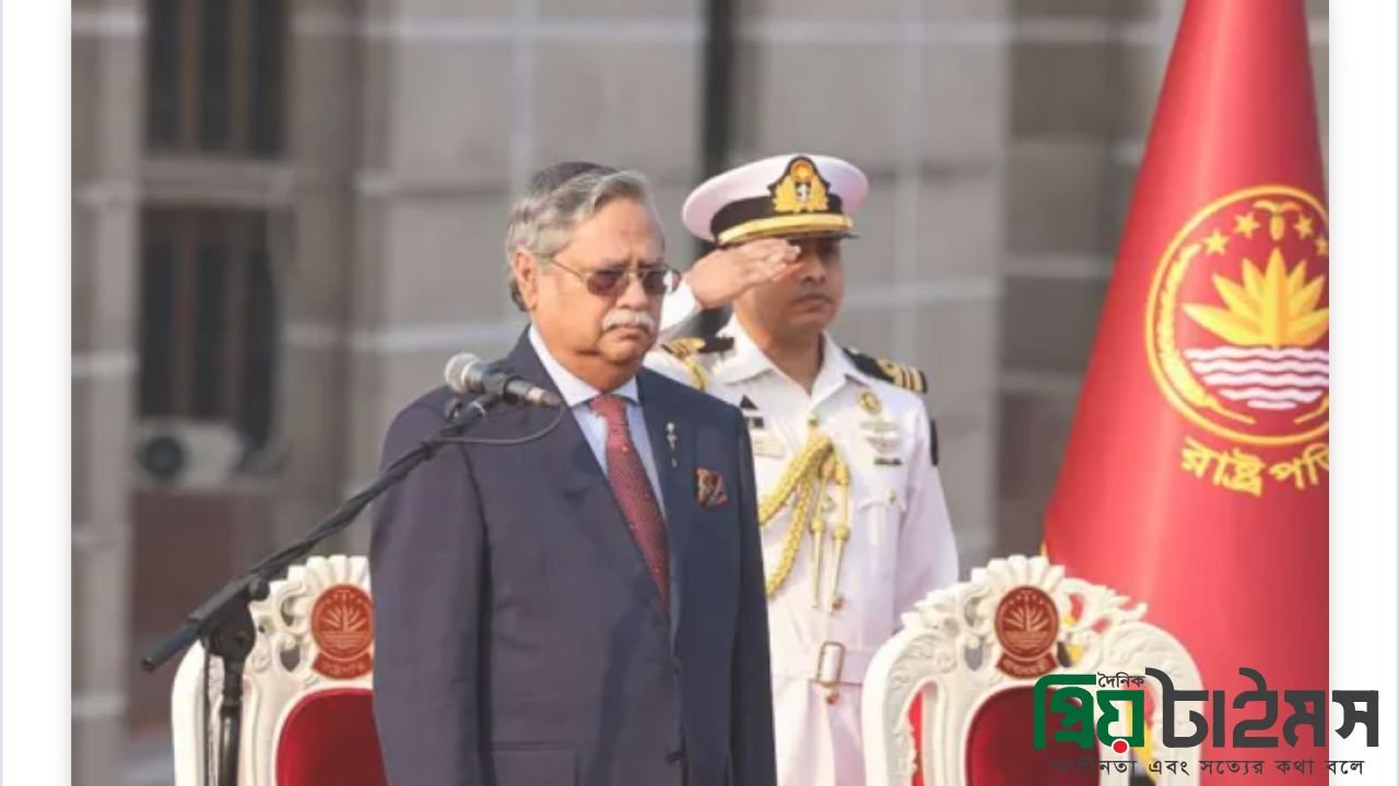 যে কারণ দেখিয়ে পদত্যাগ করলেন রাষ্ট্রপতি মো. সাহাবুদ্দিন