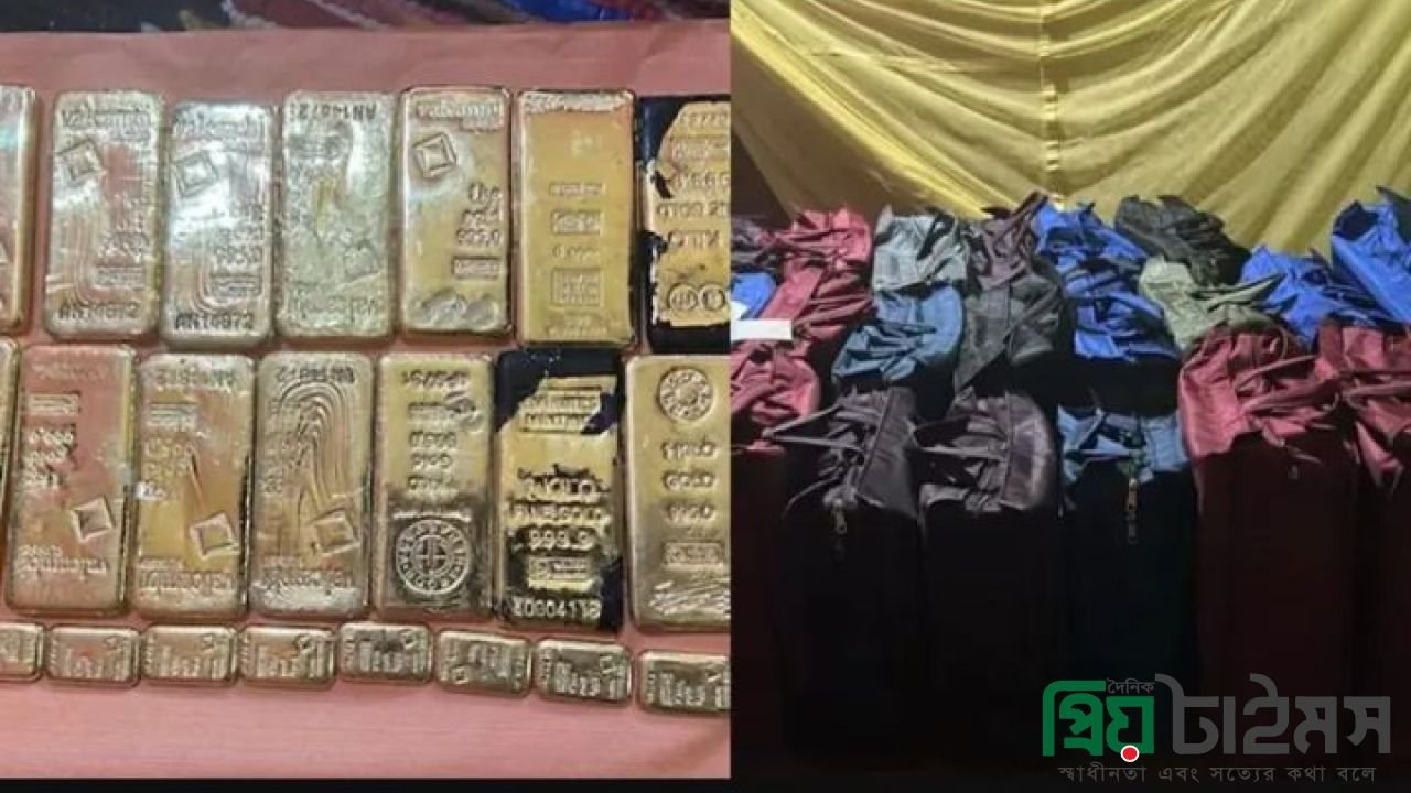 বাসচালকের বাড়ি থেকে ১৫ কেজি স্বর্ণসহ ২৮ কোটি টাকা উদ্ধার, ৫টি টাকা গণনার মেশিন বিকল