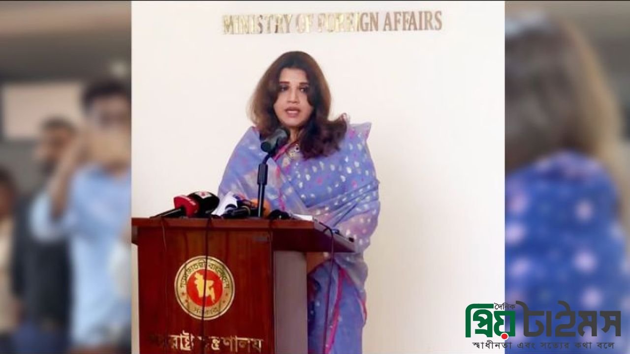 আওয়ামী লীগের কার্যক্রম নিয়ে ভারতকে  সতর্ক করলেন  পররাষ্ট্র প্রতিমন্ত্রী
