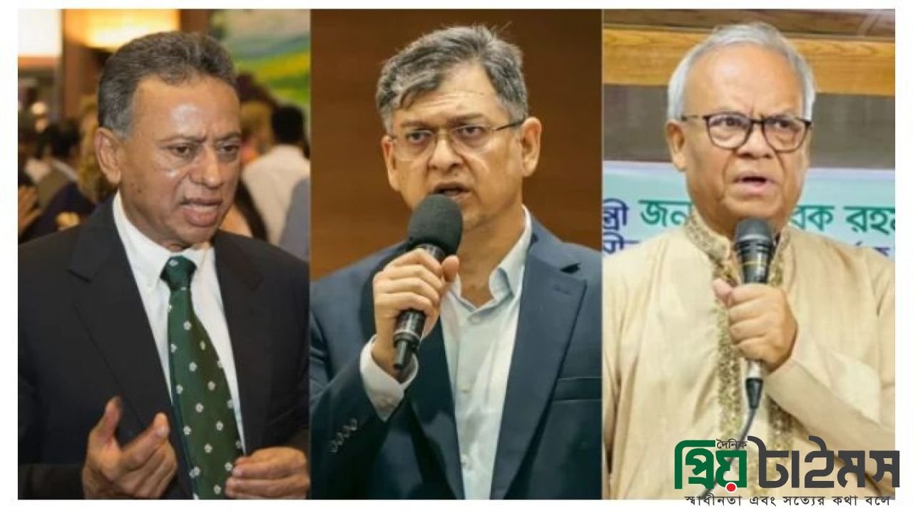 বিএনপি ও সরকারের তিন গুরুত্বপূর্ণ পদে সম্ভাব্য উত্তরসূরি যারা