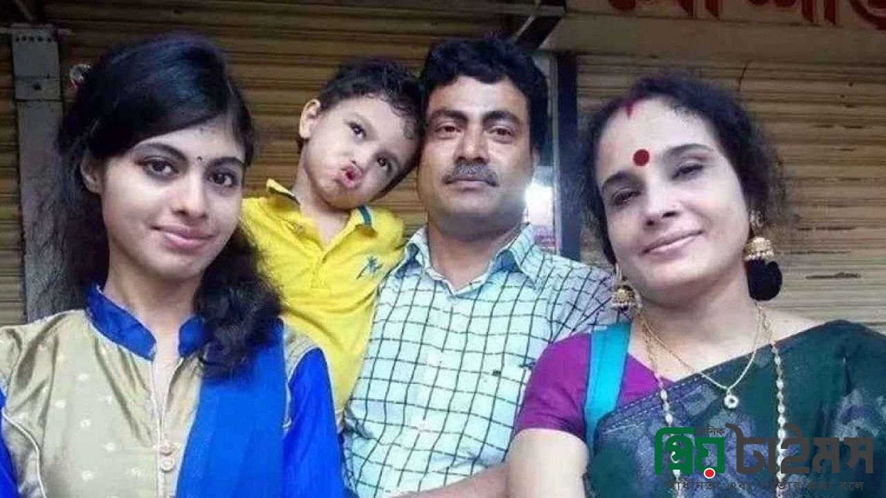 শিক্ষক পড়েছিলেন ছাদে, স্ত্রী-মেয়ে সিঁড়িতে আর ছেলে খাটের নিচে